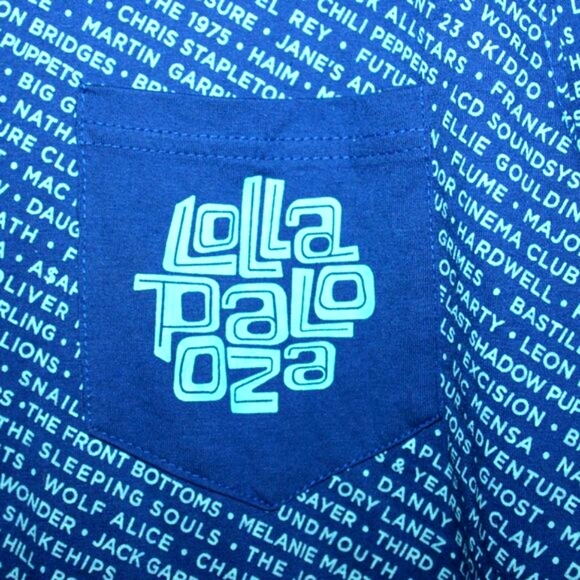 Brooklyn Cloth Lollapalooza 2023 T-Shirt XL - Picture 2 of 7